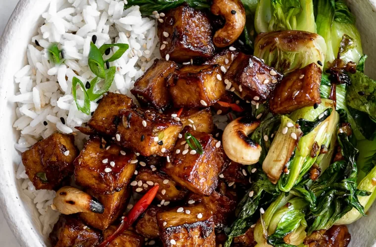 Tofu and Bok Choy Stir-Fry